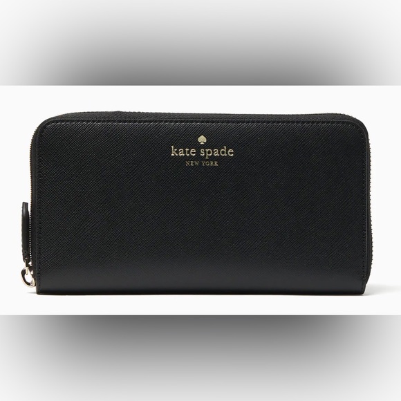 NWT Kate Spade Large Wallet Black - Picture 4 of 4